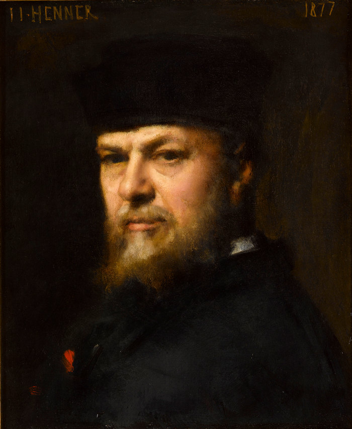 Self-portrait, replica of painting in the Uffizi museum
