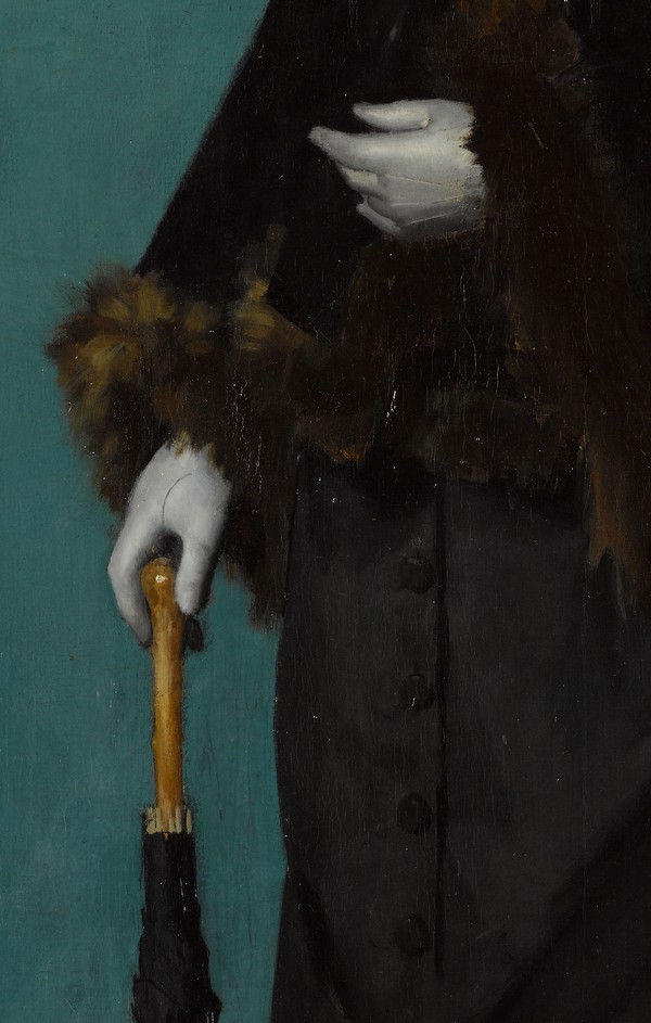 Portrait of Mme ***, known as The Lady with an Umbrella
