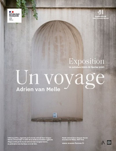 Affiche exposition Adrien Van Melle