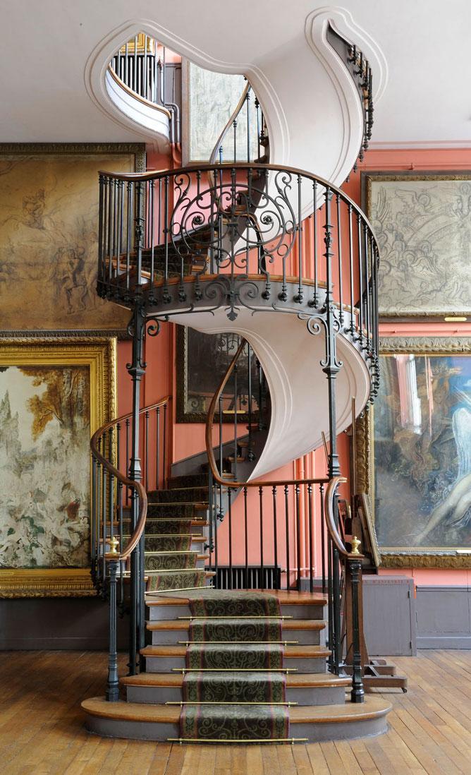 Escaliers du musée Moreau
