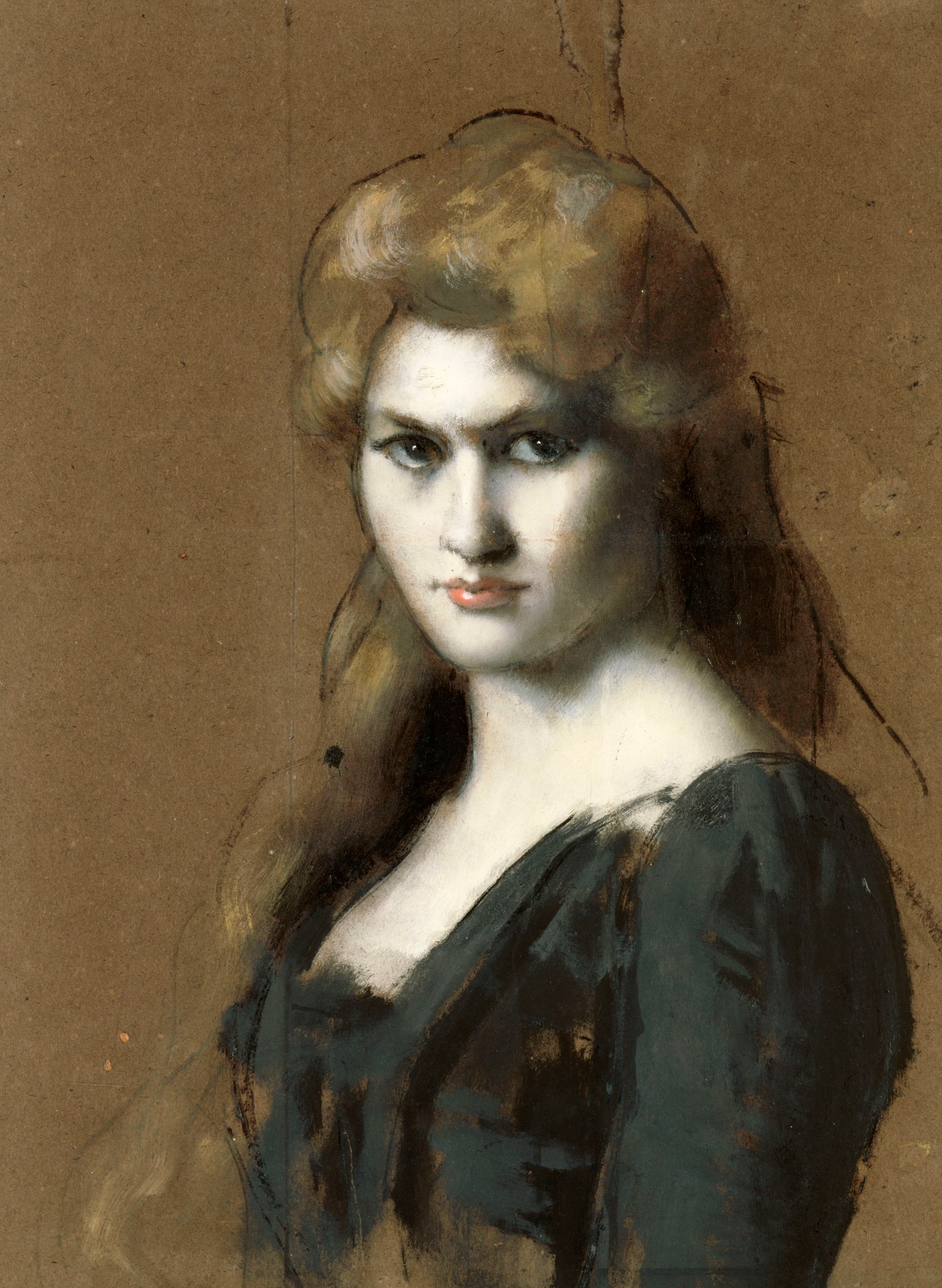 Henner portrait thérèse bianchi comtesse 
