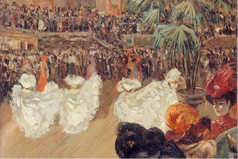 Louis Abel-Truchet, "Quadrille au bal Tabarin", vers 1906, Musée Carnavalet, Histoire de Paris, CC0 Paris Musées / Musée Carnavalet - Histoire de Paris 