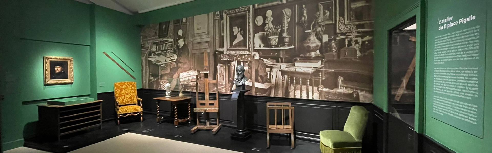 Salle d'exposition "Toujours Ardent"