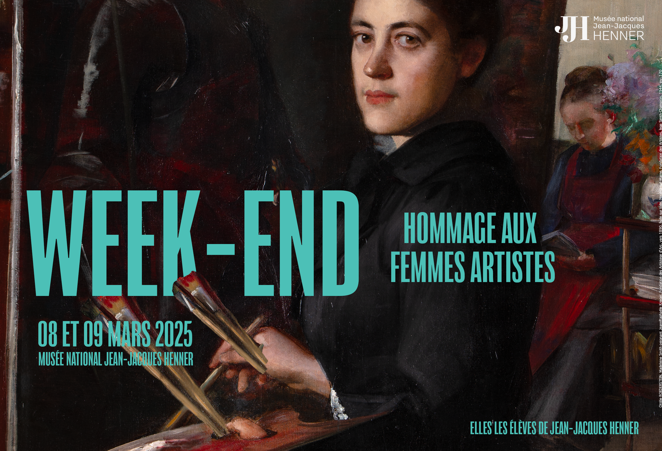 bannière week-end spécial "hommage aux femmes artistes"
