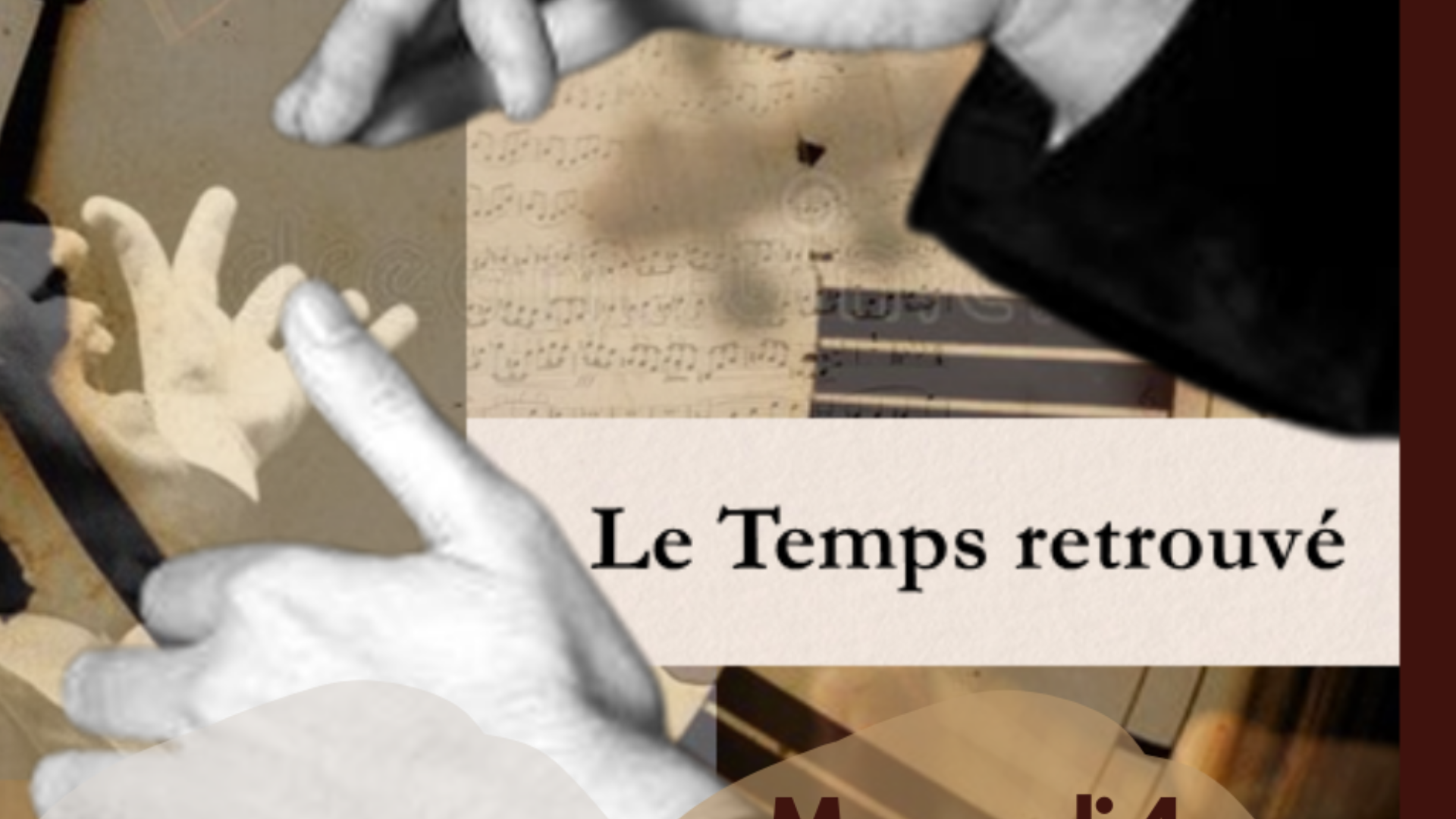 affiche "Le temps retrouvé"
