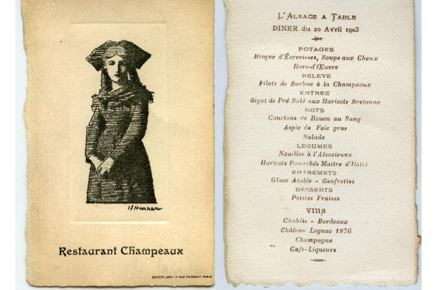 henner menu alsace