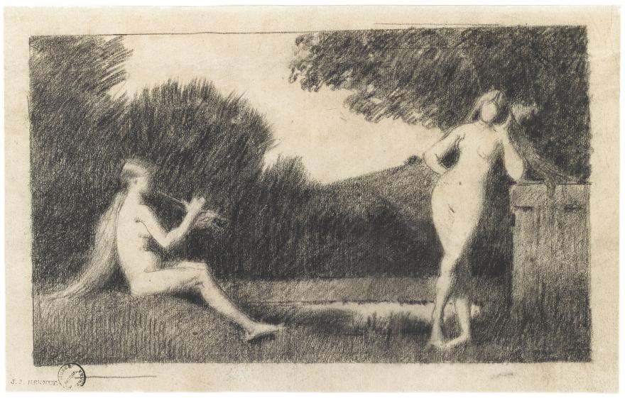 eglogue henner musée paris dessin 