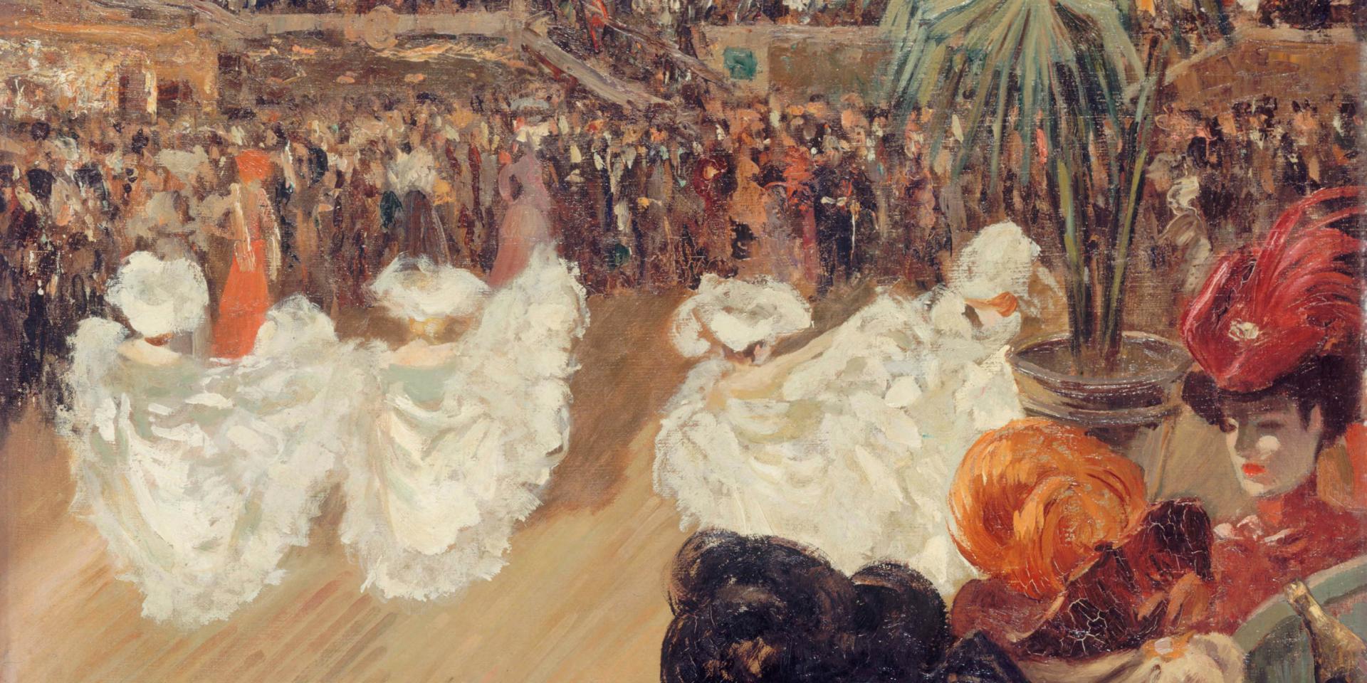 Louis Abel-Truchet, "Quadrille au bal Tabarin", vers 1906, Musée Carnavalet, Histoire de Paris, CC0 Paris Musées / Musée Carnavalet - Histoire de Paris 