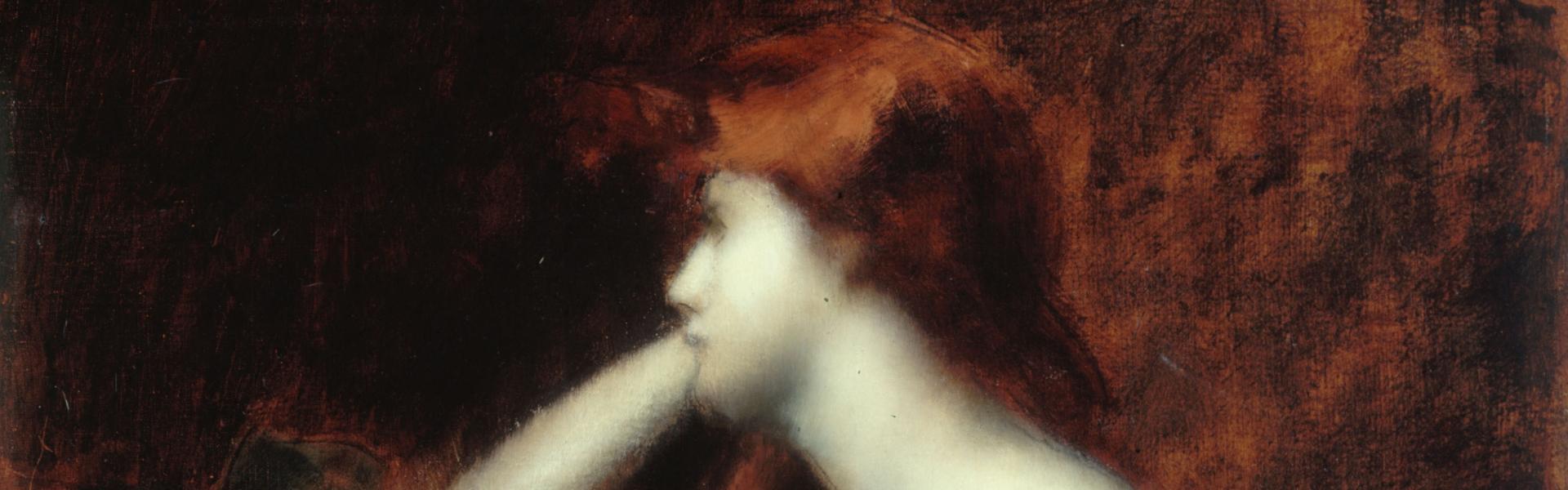 Rêverie - Henner, Jean-Jacques - 1904-1905 - peinture à huile